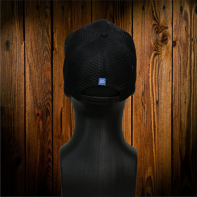 Black Mesh Blue Swordfish Hat