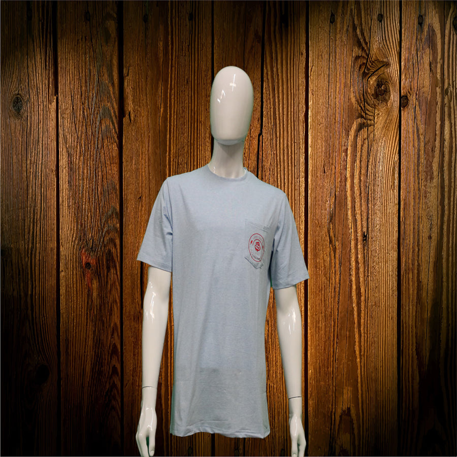 Blue Tri-Blend Rojo Logo Tee