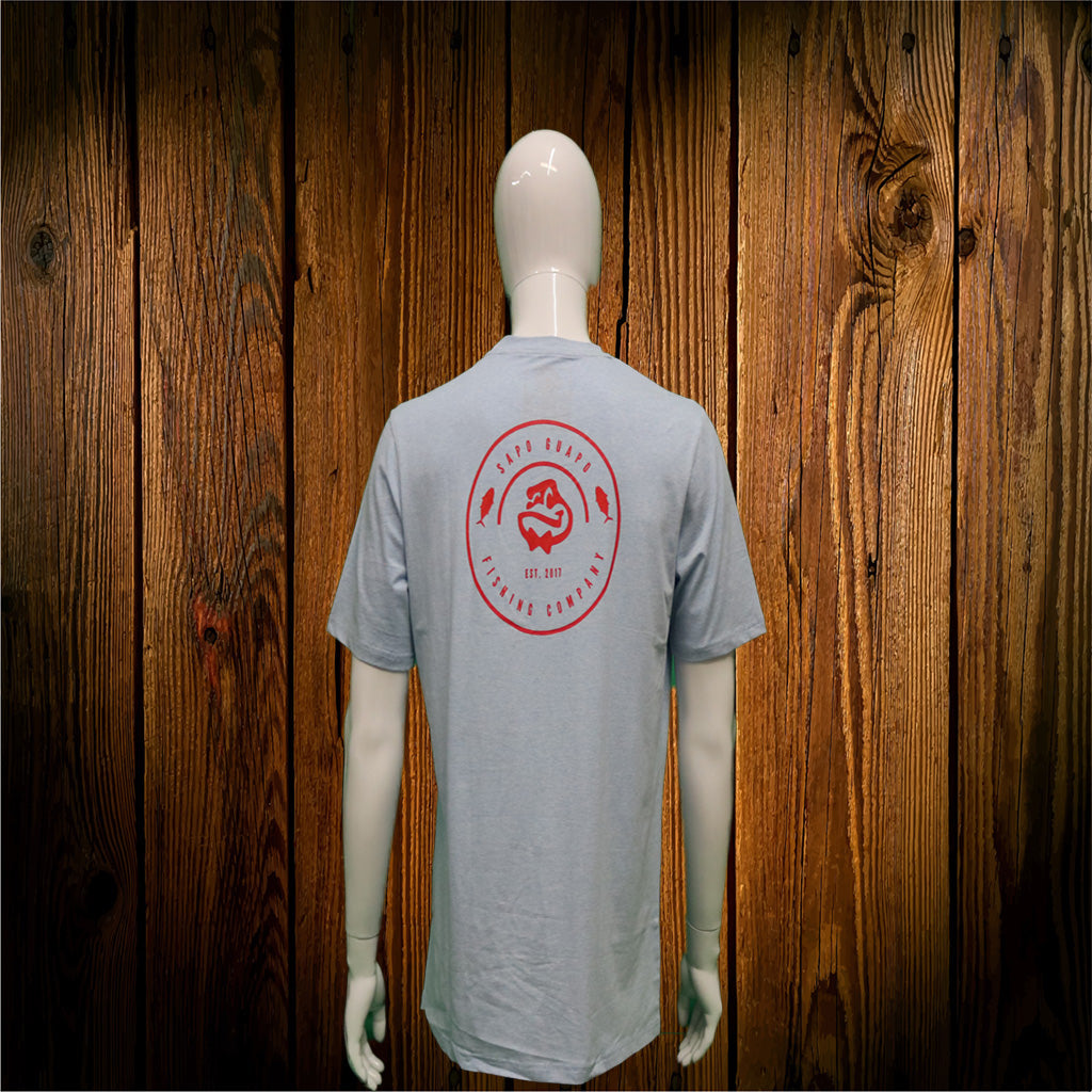 Blue Tri-Blend Rojo Logo Tee