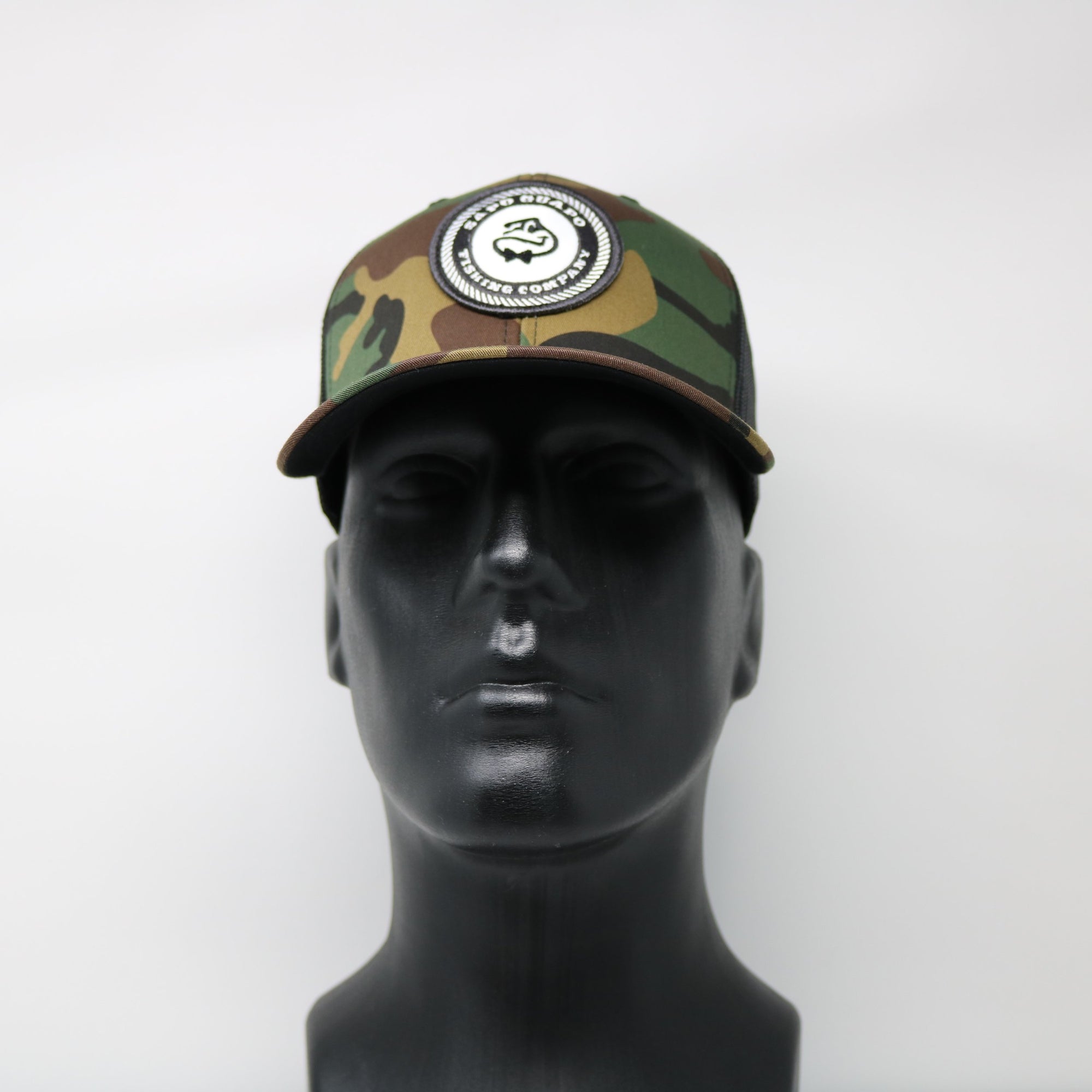 Camo Snapback Hat (Mesh Backing)