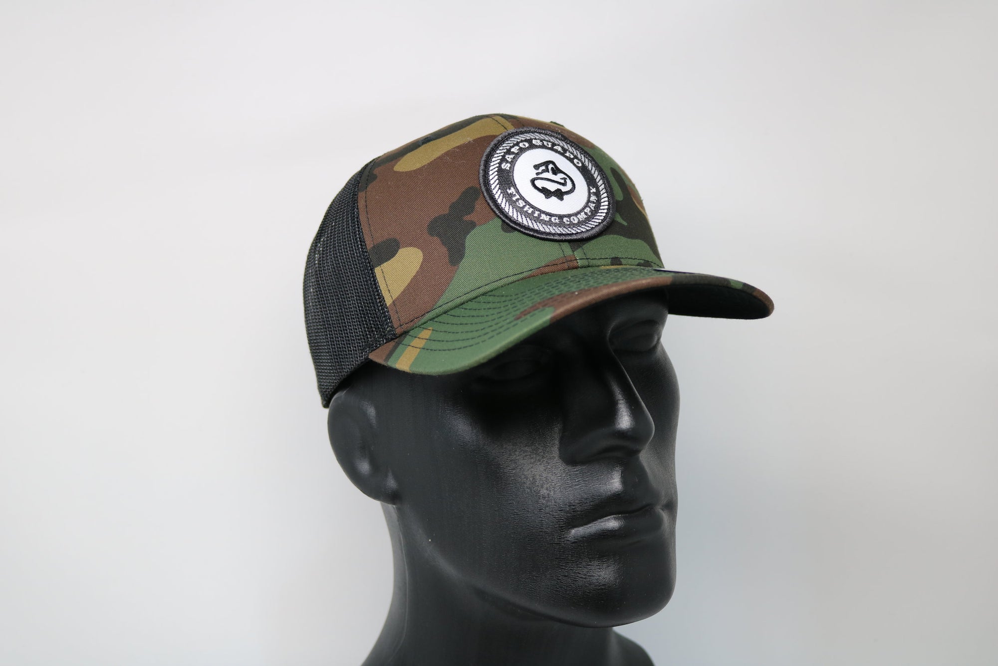 Camo Snapback Hat (Mesh Backing)