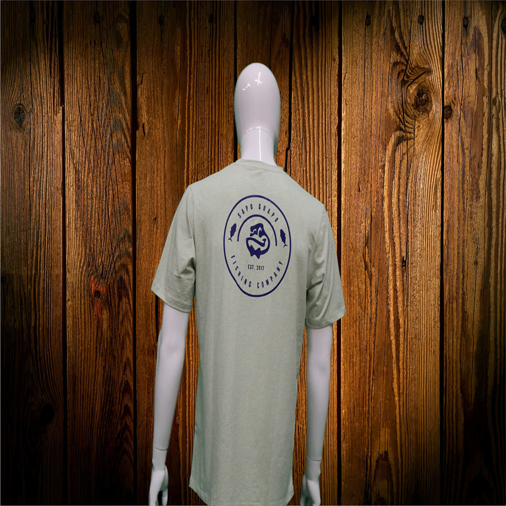 Green Tri-Blend Pupura Logo Tee