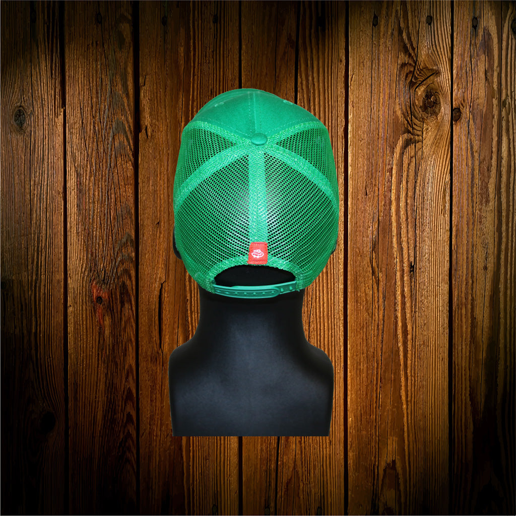 Green Verde Trout Snapback