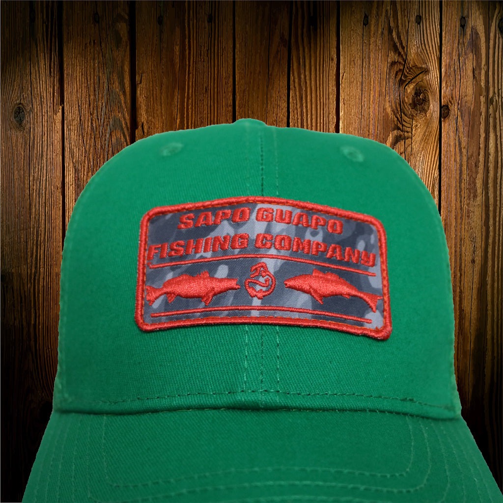Green Verde Trout Snapback