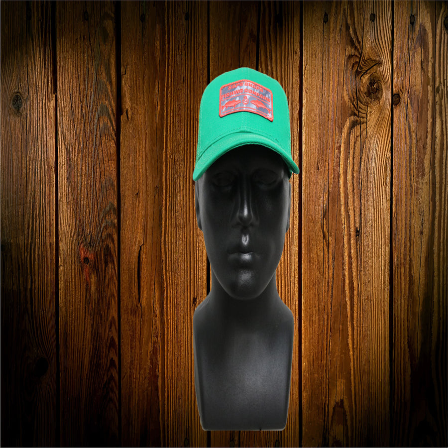 Green Verde Trout Snapback