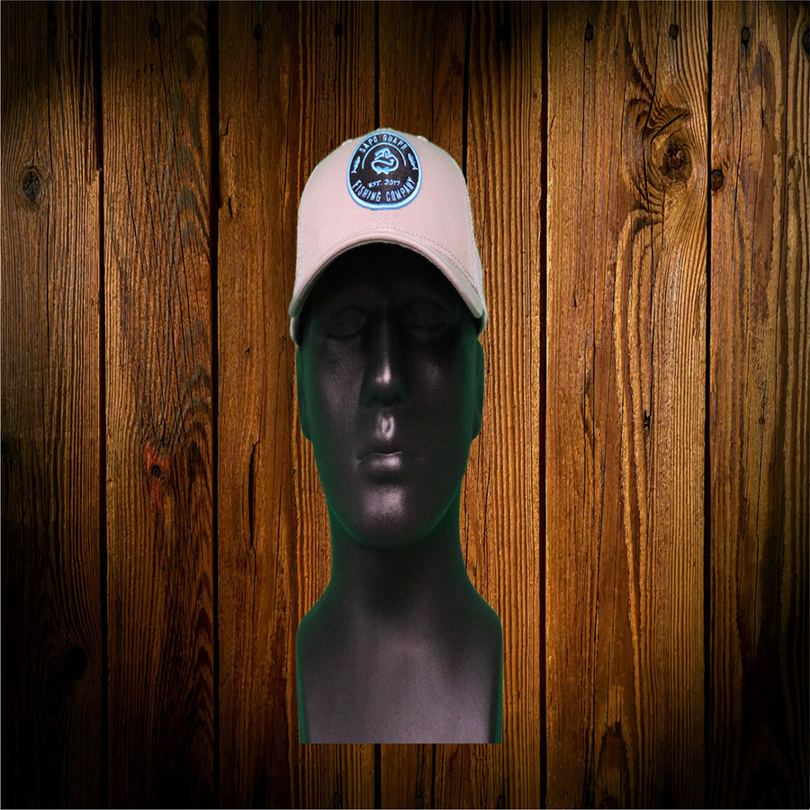 Grey Mesh and Blue Logo Snapback