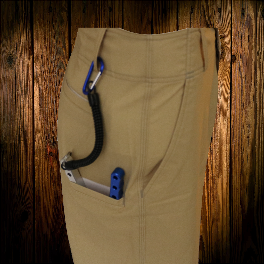 Khaki Technical Fishing Shorts