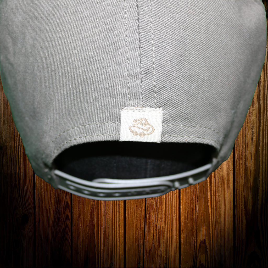 Grey Rojo Fish 5 Panel Snapback